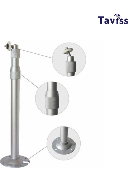 C9 Tavan ve Duvar Kullanım Özellikli Dekoratif Tripod