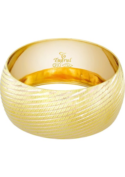 30 gr(gram) 30 mm 22 Ayar İşçiliksiz Bilezik TBC030-2