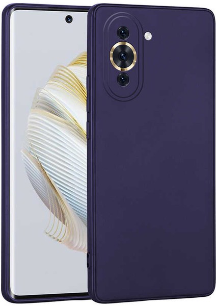 Huawei Nova 10 Pro Kılıf Premier Mat Silikon Renkli Lüx Korumalı Lacivert