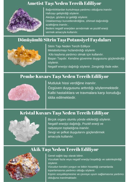 Sertifikalı Dönüşümlü Sitrin, Ametist, Pembe ve Kristal Kuvars, Akik Doğal Taş Bileklik 8 mm modelleri