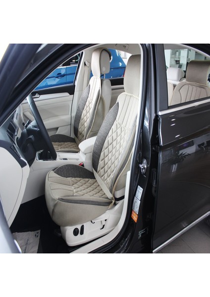 Elegance 5'li Set Minder Bej-Koyu Bej Beşli