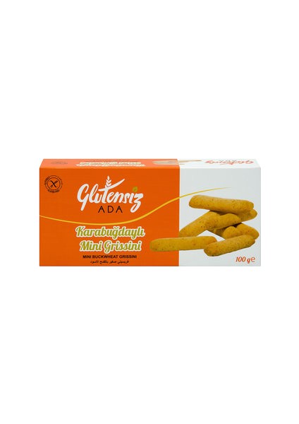 Karabuğdaylı Mini Grissini 100 gr ( 3 Adet )