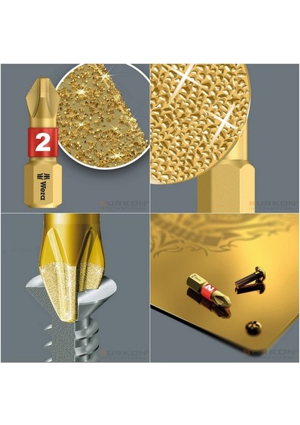 851/4 Adc Yıldız Bits Uç 152 mm Ph0 05134939001