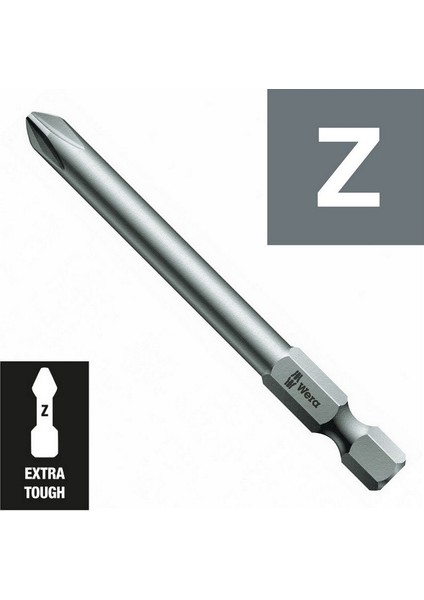 851/4 Z Yıldız Bits Uç 70 mm Ph3 05059790001