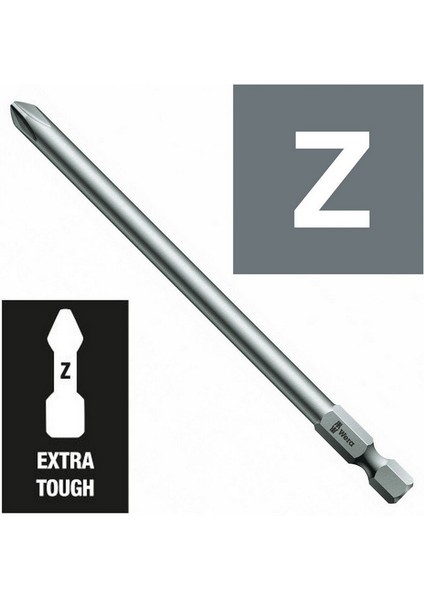 851/4 Z Yıldız Bits Uç 110 mm Ph3 05059800001