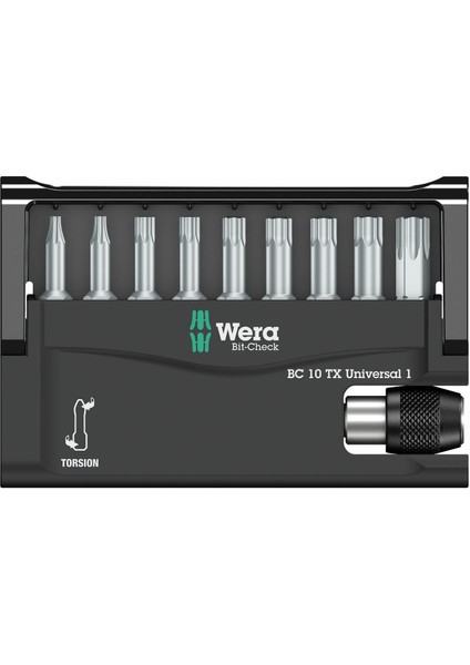 Bit-Check 10 Torx Universal 1 Bits Seti 05056164001