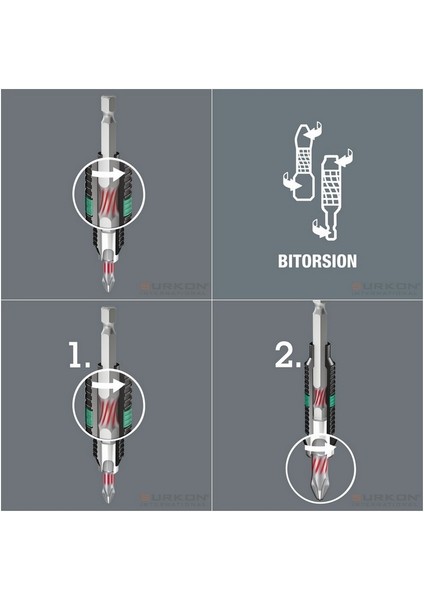 867/1 Bdc Torx Bits Uç 25 mm TX40 05066110001