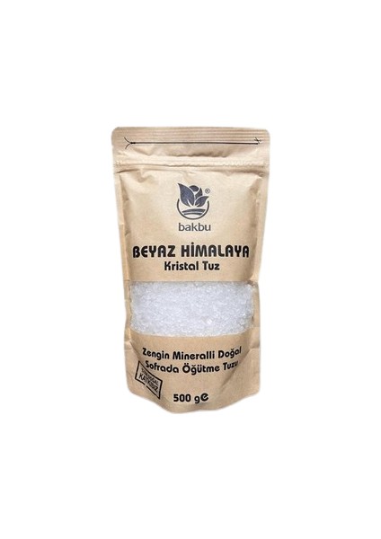 Beyaz Himalaya Sofra Tuzu Çakıl 500 gr
