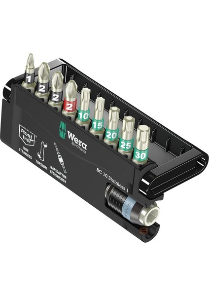 Bits Seti Stainless 1 Bit-Check 10 05071110001