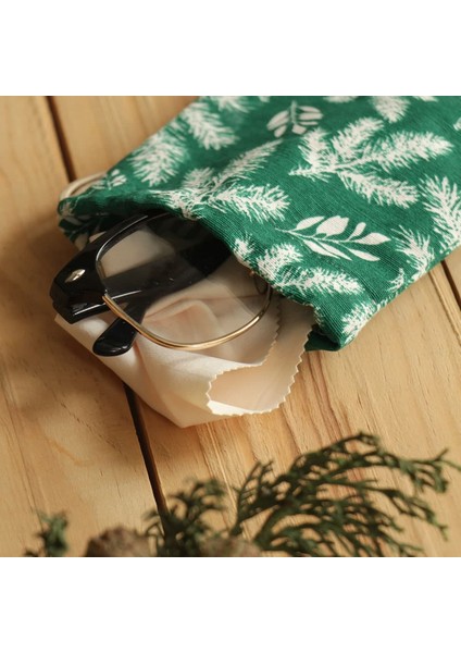 - Gözlük Kılıfı- Yeşil - Çevre Dostu - Kumaş fiyatları