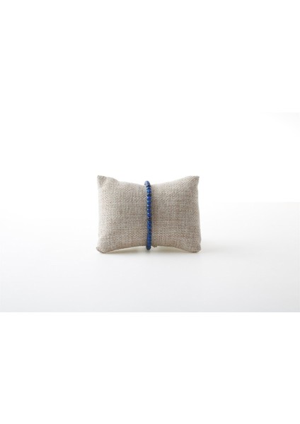 Sertifikalı Lapis Lazuli Doğal Taş Bileklik 4 mm