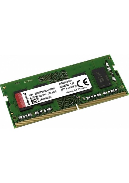 4 GB Ddr4 2666 Mhz Kıngston KVR26S19S6/4 Nb