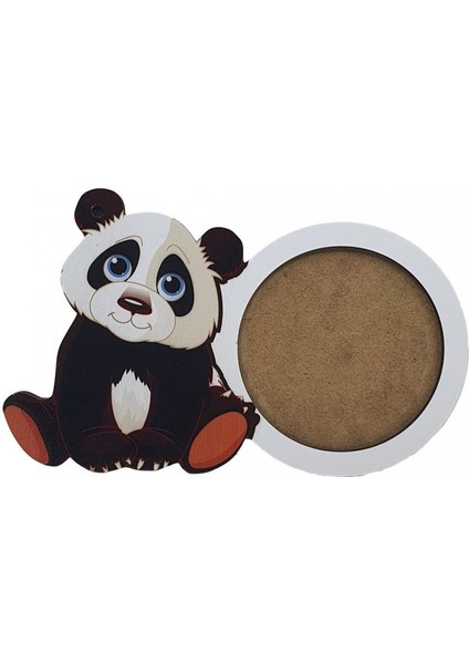 Sevimli Panda 3D Figürlü Kupa Bardak (Fotoğraf Hediyeli)
