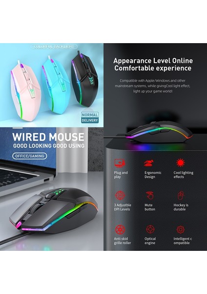 Gzplz Kablolu Mouse (Yurt Dışından)