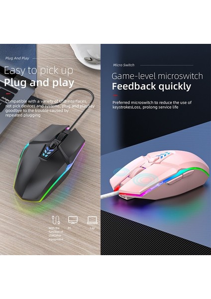 Gzplz Kablolu Mouse (Yurt Dışından)