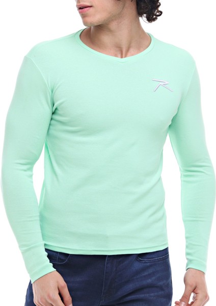 Uzun Kollu T-Shirt Vesper Mint