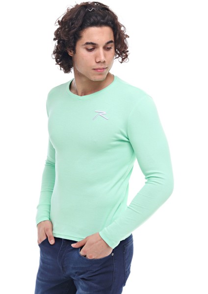 Uzun Kollu T-Shirt Vesper Mint modelleri