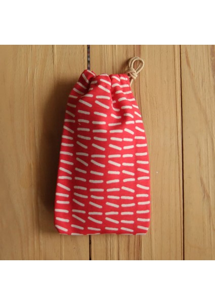 -Gözlük Kılıfı- Kırmızı - Çevre Dostu - Kanvas - Kumaş fiyatları