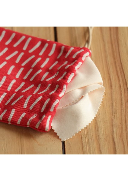 -Gözlük Kılıfı- Kırmızı - Çevre Dostu - Kanvas - Kumaş modelleri