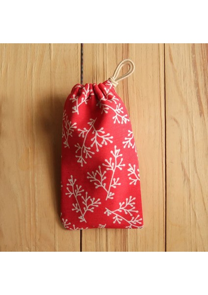 -Gözlük Kılıfı-Kırmızı - Çevre Dostu - Kanvas - Kumaş fiyatları