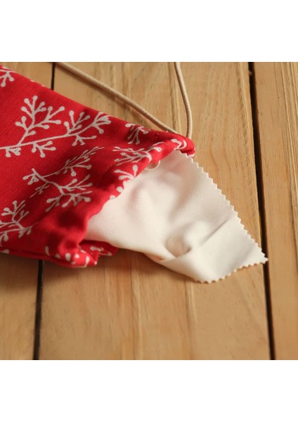 -Gözlük Kılıfı-Kırmızı - Çevre Dostu - Kanvas - Kumaş modelleri