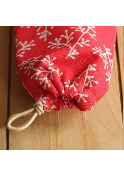 -Gözlük Kılıfı-Kırmızı - Çevre Dostu - Kanvas - Kumaş fırsatları