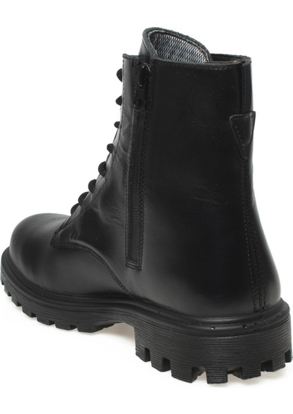 Z7106DS Siyah Kadın Hakiki Deri Su Geçirmez Bot fırsatları