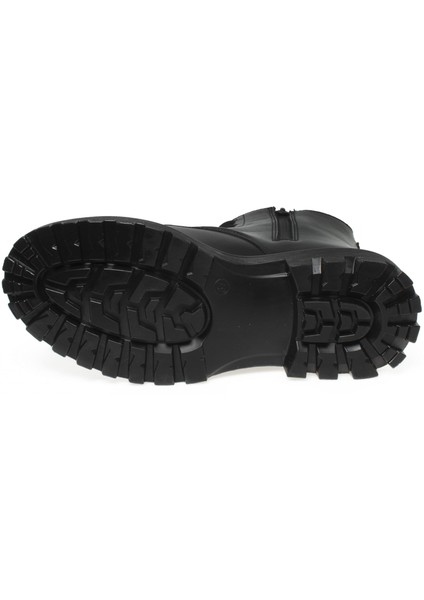 Z7106DS Siyah Kadın Hakiki Deri Su Geçirmez Bot indirimleri