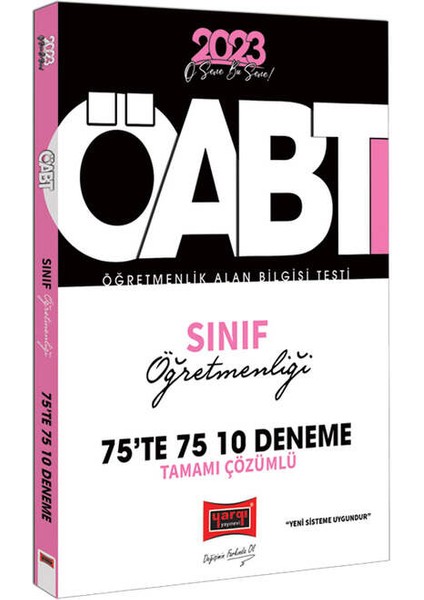 2023 KPSS ÖABT Sınıf Öğretmenliği Tamamı Çözümlü 10 Deneme