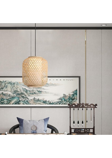 Nordic Style Labhade Işık Kapağı Yedek Lamba Gölgesi Çay Odası Otel 11.81X15.75INCH