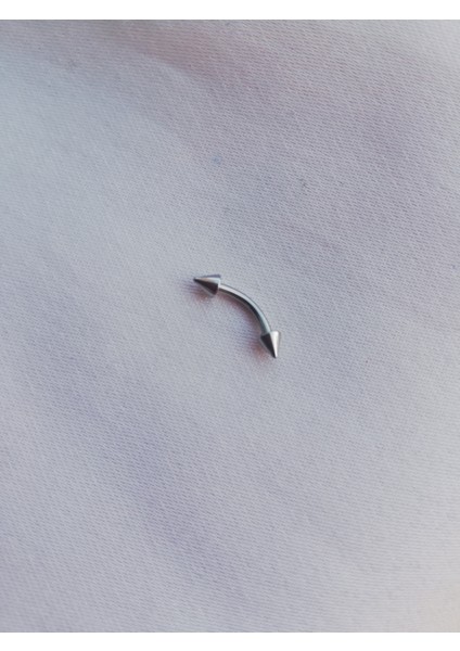 Ok Uçlu Muz Piercing- Bar Uzunluğu 10mm- 1 adet