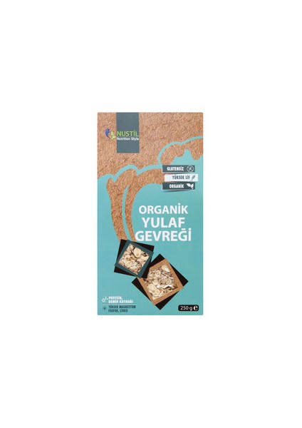 Organik Yulaf Ezmesi 250 gr.  x 4'lü