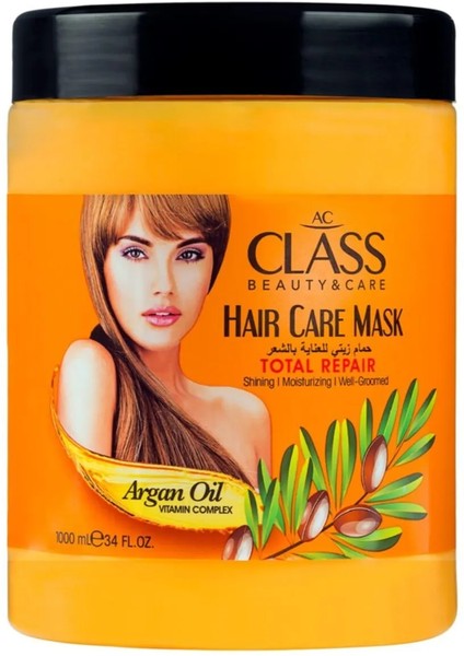 Aclass Ac Class Saç Bakım Maskesi Argan Özlü 1000 ml