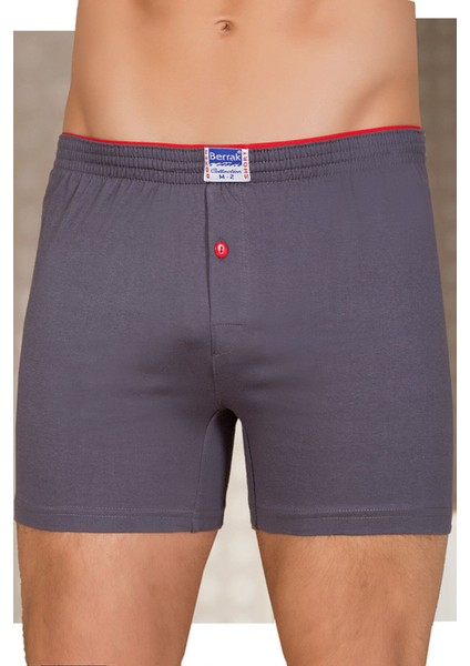 1099 Erkek Pamuklu Geniş Kesim Boxer 5 Li Paket