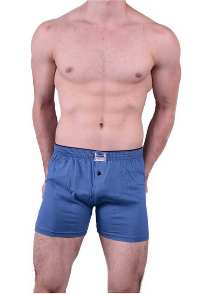 1099 Erkek Pamuklu Geniş Kesim Boxer 7 Li Paket