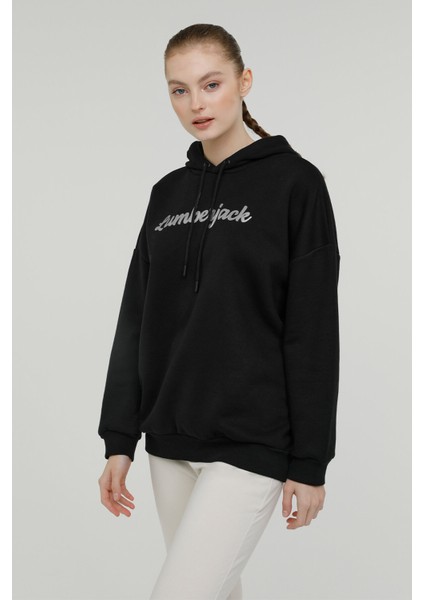 Wl Dına 17GF223 2pr Siyah Kadın Sweatshirt