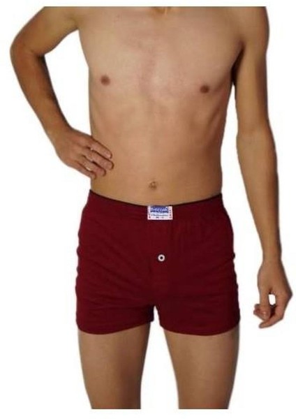 1099 Erkek Pamuklu Geniş Kesim Boxer 4 Lü Paket