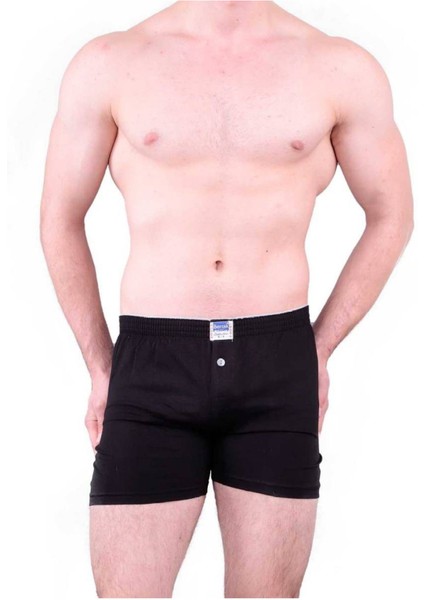 1099 Erkek Pamuklu Geniş Kesim Boxer 9 Lu Paket