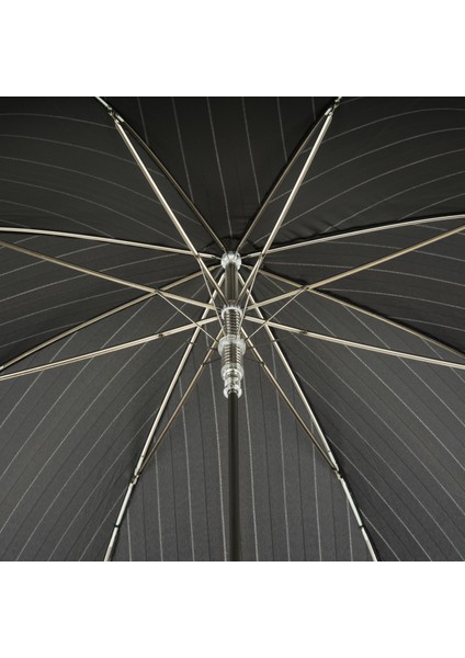 478 1094/1 W99 Siyah/gümüş Yılan Başlı Şemsiye