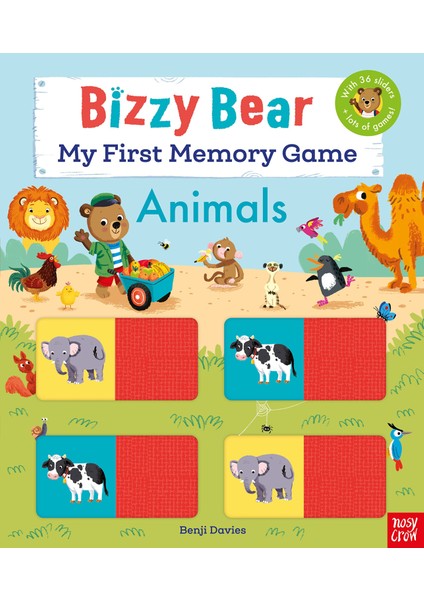 Bizzy Bear: My First Memory Game Book Animals