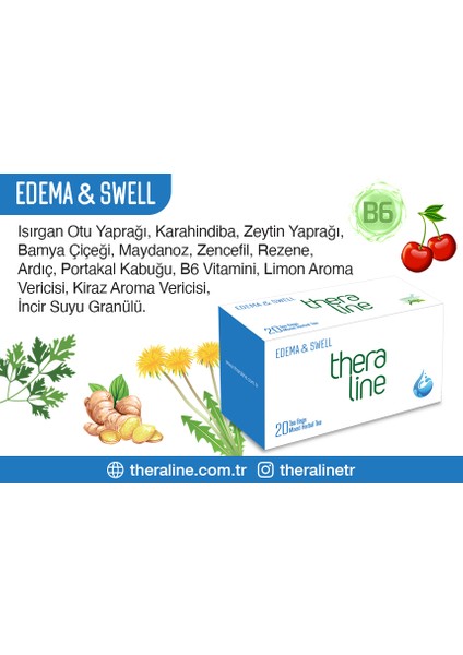 Edema & Swell Süzen Poşet 20 Adet