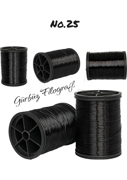 0.30MM Siyah Filografi Teli fırsatları