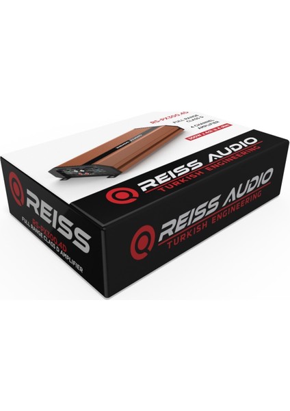 Reis Audio RS-PX300.4D 4 Kanal Amfi modelleri