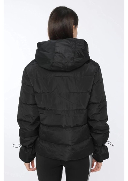 Karina Coat Short Buffer Kadın Şişme Mont Siyah V1 modelleri