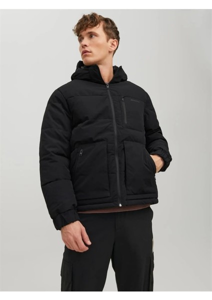 Jcootto Puffer Sn Erkek Jacket Mont Siyah 12214648 V1