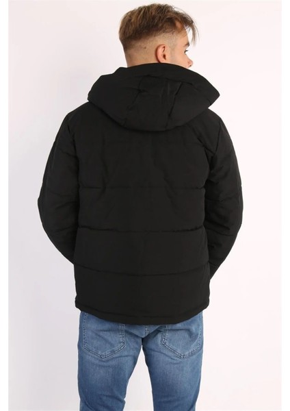 Jcootto Puffer Sn Erkek Jacket Mont Siyah 12214648 V1