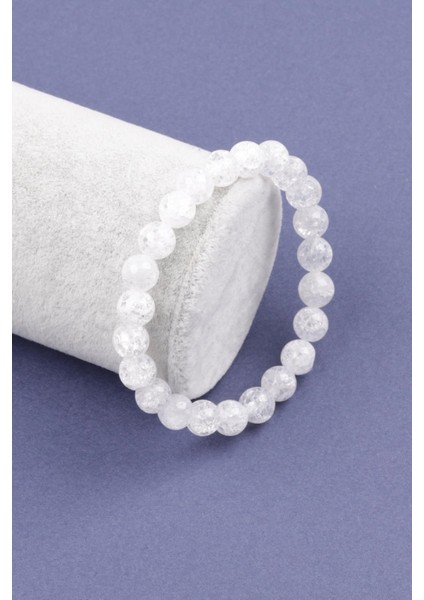 Sertifikalı Necef Doğal Taş Bileklik 8 MM21