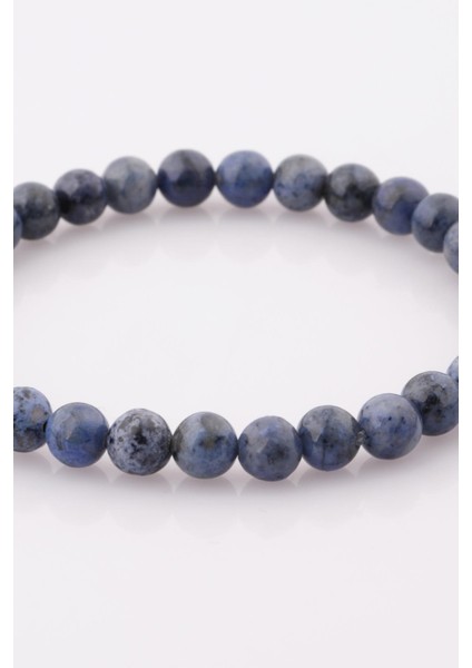 Sertifikalı Dumortierite Doğal Taş Bileklik 6 MM22 fiyatları