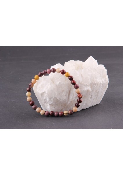 Sertifikalı Jasper Doğal Taş Bileklik 6 MM19 fırsatları