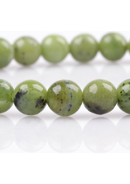 Sertifikalı Yeşim Doğal Taş Bileklik 8 mm 19 modelleri